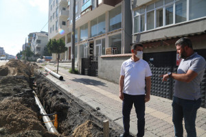 Başkan Çetin Çalışmaları İnceledi
